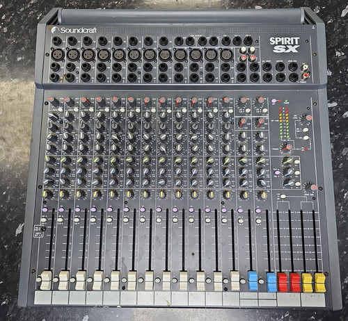 Soundcraft spirit input - soundcraft,