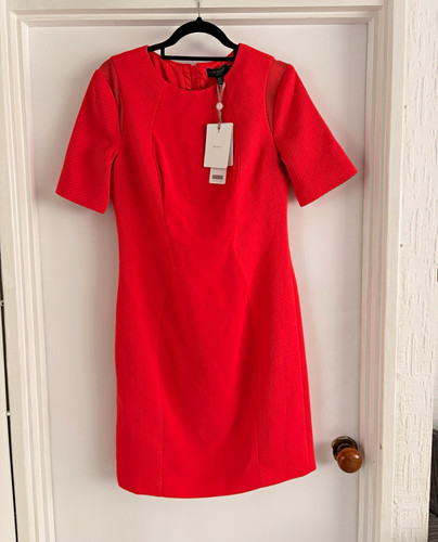 Ted baker burnt orange - orange, dress
