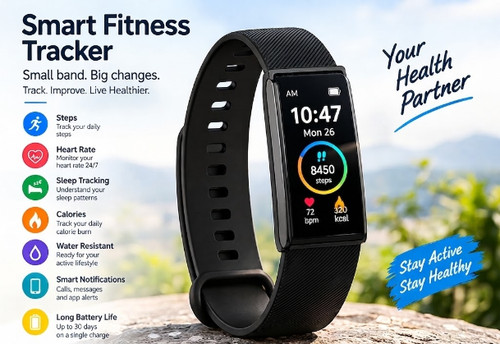 Active fitness tracker - tracker,