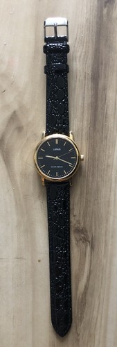 Lorus mens black - lorus, watch
