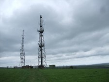 Photo A2 Radio station, Beddingham Hill Used by Airwave; presumably for  c2012