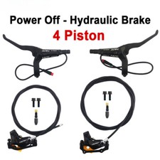 Electric Scooter 4 Piston Hydraulic Disc Brake Front Rear Mountain Disc Brake