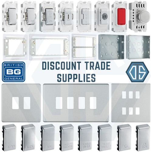 Brushed steel screwless - bg,