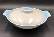 Poole Twintone Dove Grey and