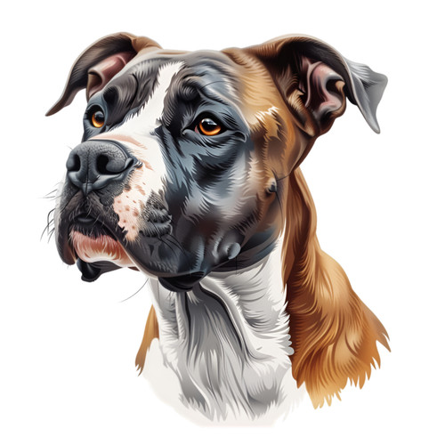 Watercolour dog breed wall - watercolour,
