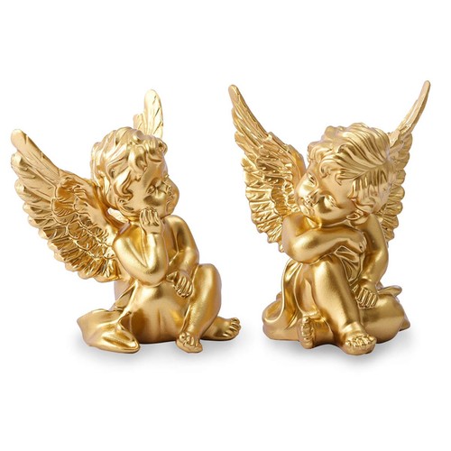 Set cherubs angels resin - of,