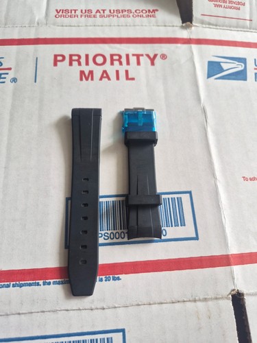 Rubber black watch - b, strap