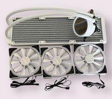 NZXT Kraken X73 RGB AIO Liquid Cooler White 360 3x120mm (BNZKX05B)