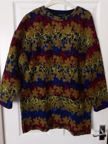 Zara knit multicoloured floral - zara,