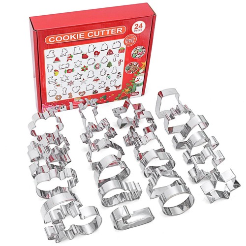 24pcs stainless steel - stainless,