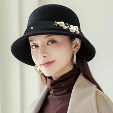 Women Ladies Elegant Fedora