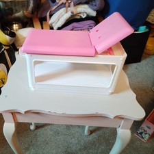 Barbie Fast Cast Clinic Hospital Spares - Reclining Bed Examination Table