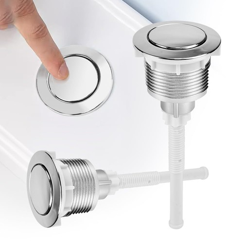 Toilet flush buttons - toilet,