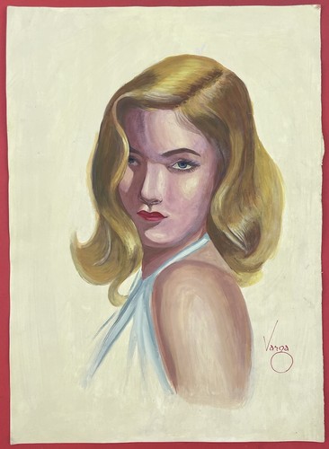 Alberto vargas drawing - drawing, on