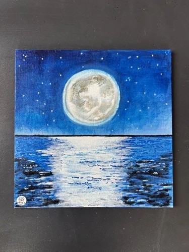 Lunar reflections hand - reflections”,