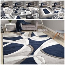 Dark Navy Blue Rug Small Extra
