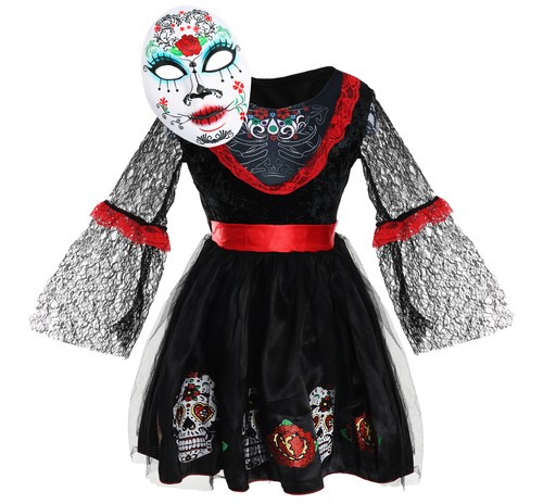 Girls skeleton halloween - girls,