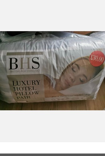 Bhs hollowfibre pillows - hollowfibre,
