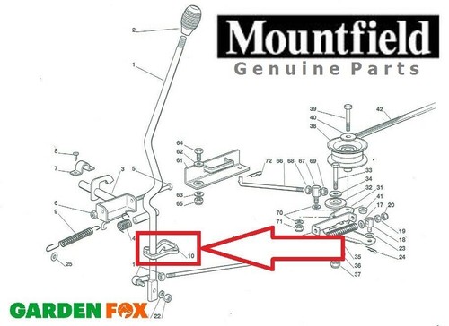 Genuine mountfield 1228h ride - genuine,