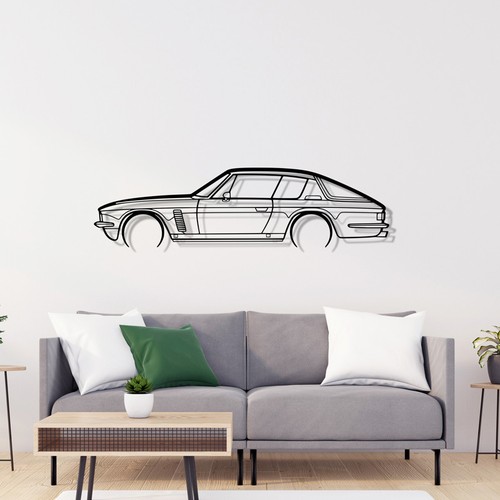 Jensen interceptor silhouette - jensen,