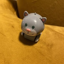 Vintage Tomy Micro pet Chumsley Cat Interactive toy working lights sounds move