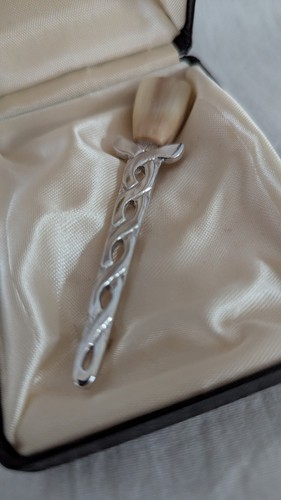 Boxed scottish silver plate - boxed,