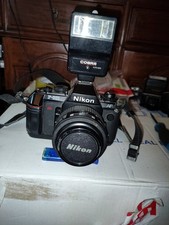 Nikon F501 35mm Film SLR Camera with AF Nikkor 35-70mm 1.3 -4.5 Lens & Cobra