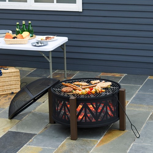 78cm outdoor fire - pit, &