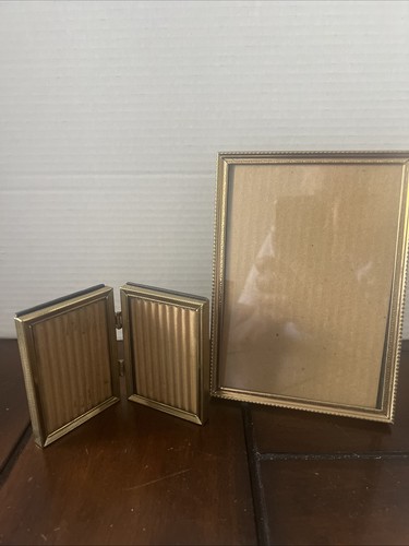 Vtg fold solid brass - bi-fold,