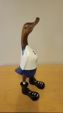 Wooden Football Duck  Spurs 35