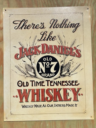 Jack daniels tin plate metal - jack,