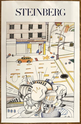 Saul steinberg original art - steinberg,