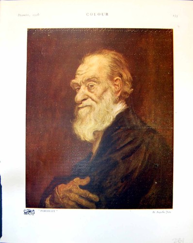 Old portrait augustus john - old,