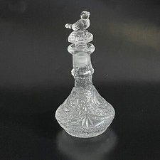 Hofbauer Cordial Decanter The Byrdes Collection Cut Glass Collectible