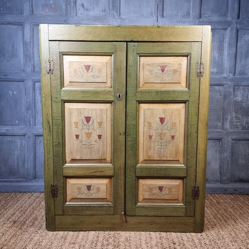 18th century green painted - an,