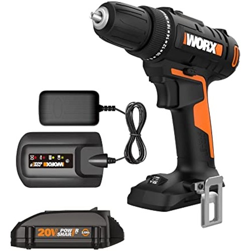 Worx 20v drill driver - 3/8", drill/driver
