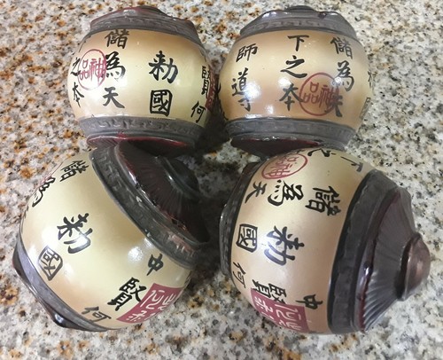 Set oriental accents - of,
