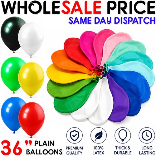 Huge giant plain balloons - plain,
