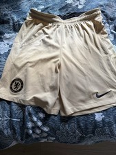 Chelsea Fc Shorts Size XL GOLD