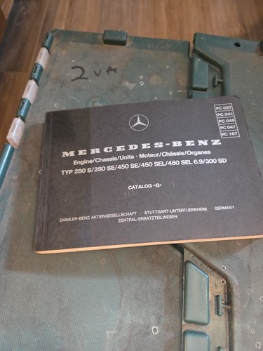 Vintage original mercedes w108 - vintage,