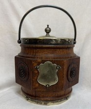 Antique English Oak Biscuit