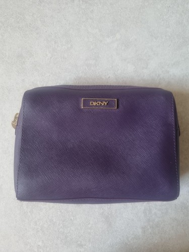 Dkny saffiano leather cosmetic - leather,