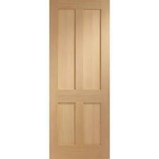 Internal oak victorian panel - internal, 4-panel