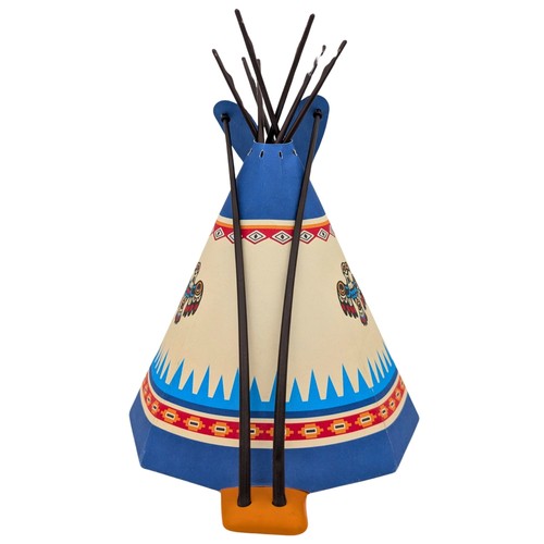 Playmobil tipi tent - , white/blue