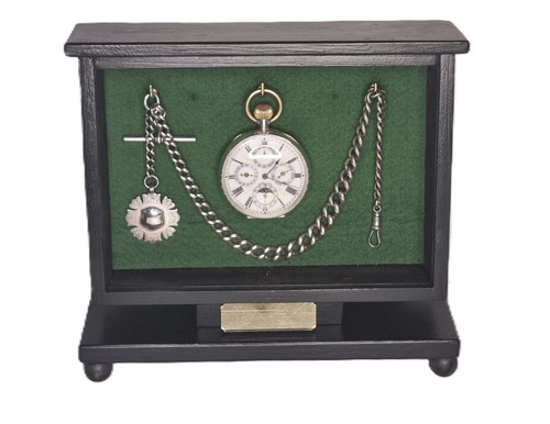 Handcrafted pocket watch - watch, &