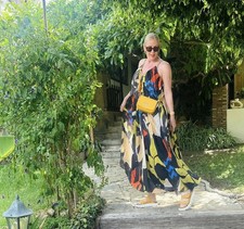 H&M A Line Strappy Multicolor