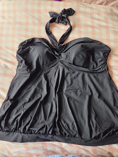 Black magisculpt tankini top - magisculpt,