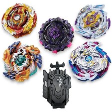 5x Metal Bey Burst Tops & L-R