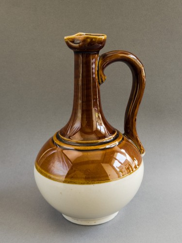Antique alcohol jug - antique, in