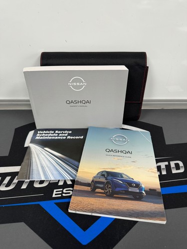 Nissan qashqai j12 owners pack - qashqai,